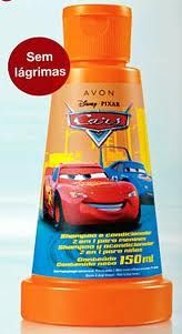 Shampoo e Condicionador 2 em 1 Cars