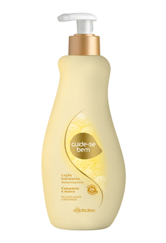Cuide-se Bem Loção Hidratante Nutritiva Camomila e Malva, 40