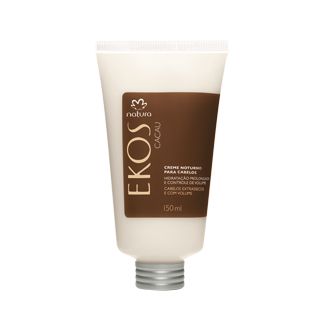 Creme condicionador noturno para cabelos Cacau Ekos