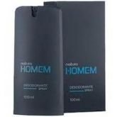 Homem spray desodorante masculino