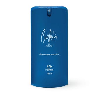 Biografia desodorante spray masculino